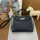 Hermes Kelly 25 Epsom Handbag in Black