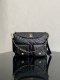 chanel 24p Double Pocket hobo bag black shiny calfskin gold hardware large