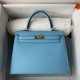 Hermes Epsom Kelly Sellier 25 Handbag in Frida Kahlo