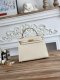 Hermes Mini Kelly II Epsom Handbag in Craie Golden Hardware