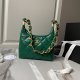 chanel 24a hobo bag dark green shiny lambskin gold hardware