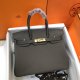 Hermes Birkin 25 30 35 Togo Handbag in Etain