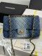 chanel 24s cf Gradient denim gold hardware medium