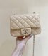 chanel cf champagne shiny lambskin gold hardware chanel cf champagne shiny lambskin gold hardware