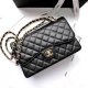 chanel cf black Caviar calfskin gold hardware chanel cf black Caviar calfskin gold hardware