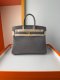 Hermes Birkin 25 Lizard Handbag in ??toupe