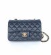 chanel cf Dark Blue shiny lambskin gold hardware chanel cf Dark Blue shiny lambskin gold hardware