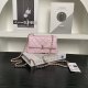 chanel 25s mini cf pink shiny lambskin gold hardware medium