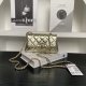 chanel 25s mini cf light golden shiny lambskin gold hardware medium