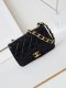 chanel 24b Thick chain cf black shiny lambskin gold hardware chanel 24b Thick chain cf black shiny lambskin gold hardware