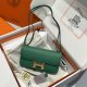 Hermes Constance Elan Epsom Shoulder Bag in Vert Vertigo Golden Hardware Hermes Constance Elan Epsom Shoulder Bag in Vert Vertigo Golden Hardware
