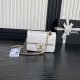 chanel 24k cf white shiny calfskin gold hardware small