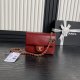 chanel 24k cf red shiny calfskin gold hardware small