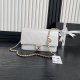 chanel 24k cf white shiny calfskin gold hardware