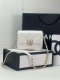 chanel coco love cf white shiny lambskin gold hardware small