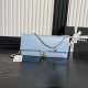 chanel 24k cf light blue calfskin gold hardware
