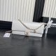chanel 24k cf white shiny calfskin gold hardware