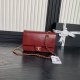 chanel 24k cf red shiny calfskin gold hardware medium