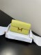 Hermes Constance Epsom Long To Go Wallet Jaune Citron Golden Hardware