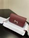 Hermes Constance Epsom Long To Go Wallet Rouge Grenat Silver Hardware