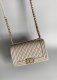 chanel leboy sliver Caviar Quilted gold hardware