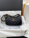 chanel 23k 19 hobo bag black aged calfskin gold hardware