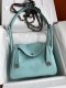 Hermes Taurillon Clemence Lindy 26 Bleu Atoll
