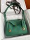 Hermes Taurillon Clemence Lindy 26 Vert Vertigo Hermes Taurillon Clemence Lindy 26 Vert Vertigo