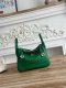 Hermes Mini Lindy Taurillon Clemence 19 Vert Vertigo