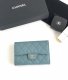 chanel purse cf light blue grained calfskin gold hardware medium