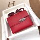 Hermes Epsom Verrou 21 Rouge casaque