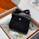 Hermes Herbag Zip 20 Bag Black