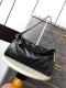 chanel tote hobo bag black Ultimate Soft shiny Lambskin sliver hardware