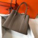 Hermes Garden Negonda TPM Handbag in Etain