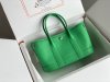 Hermes Garden Mini Togo TPM Handbag in Vert Comics