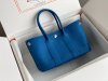 Hermes Garden Mini Togo TPM Handbag in Bleu ??lectrique