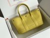 Hermes Garden Mini Togo TPM Handbag in Jaune Citron