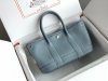 Hermes Garden Mini Togo TPM Handbag in Bleu Lin
