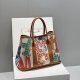 Hermes Garden Party GM Voyage Canvas Shoulder Bag Multiple Colors Brown