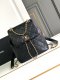 chanel 24p duma backpack black shiny lambskin gold hardware small