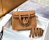 Hermes Taurillon Clemence Verso Halzan 25 Brown