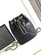 chanel 24s Bucket Backpack black shiny lambskin gold hardware