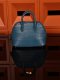 Hermes Mini Bolide 1923 Matte Alligator Bleu Jean Bag