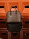 Hermes Mini Bolide 1923 Matte Alligator Brown Bag