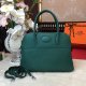 Hermes Bolide 31 Handbag in Vert Vertigo