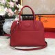 Hermes Bolide 31 Handbag in Coeur Red