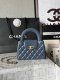 chanel 23k kelly bag Royal blue shiny lambskin gold hardware